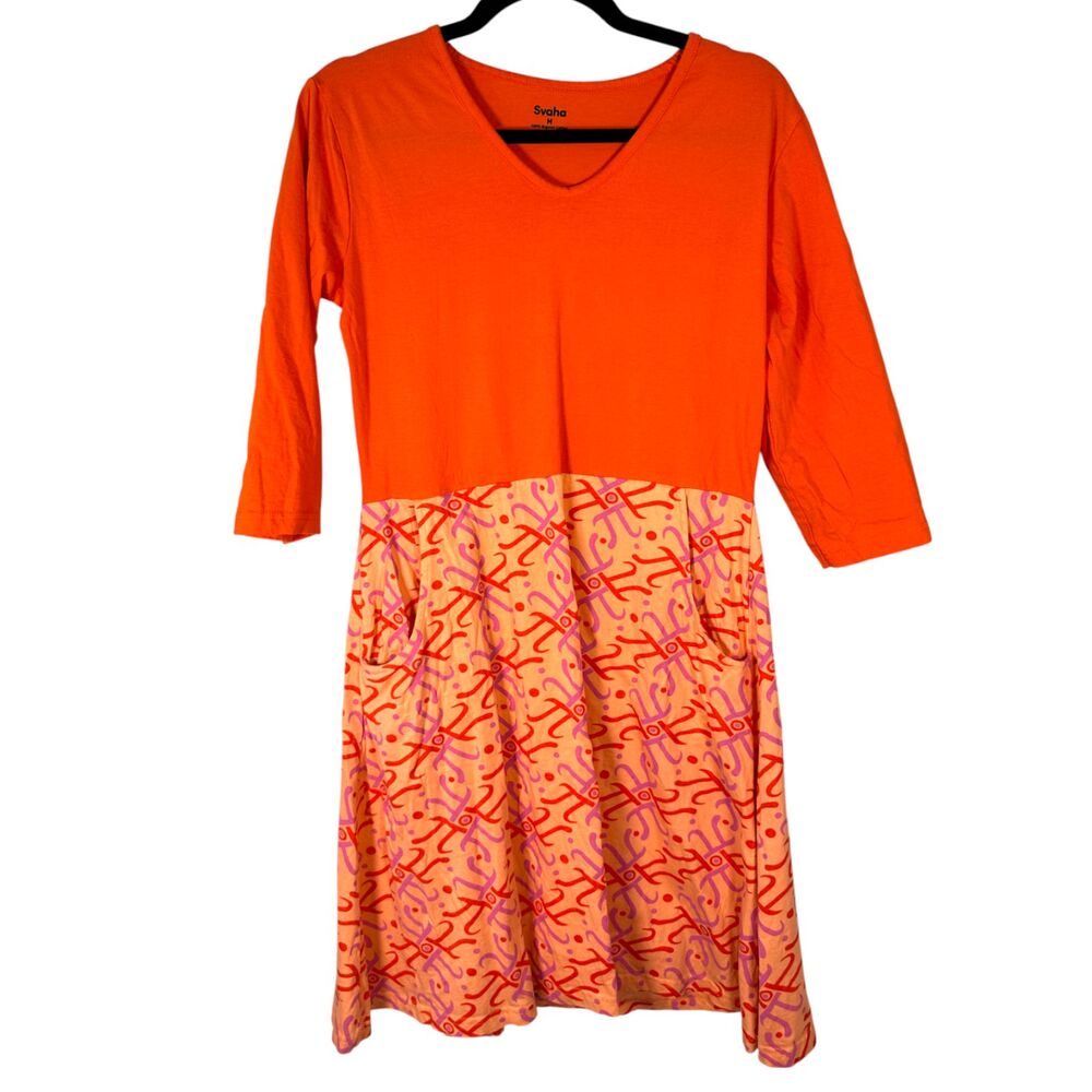 Svaha Organic Cotton Long Sleeve Pi Mathematics Math Calculus Dress Medium